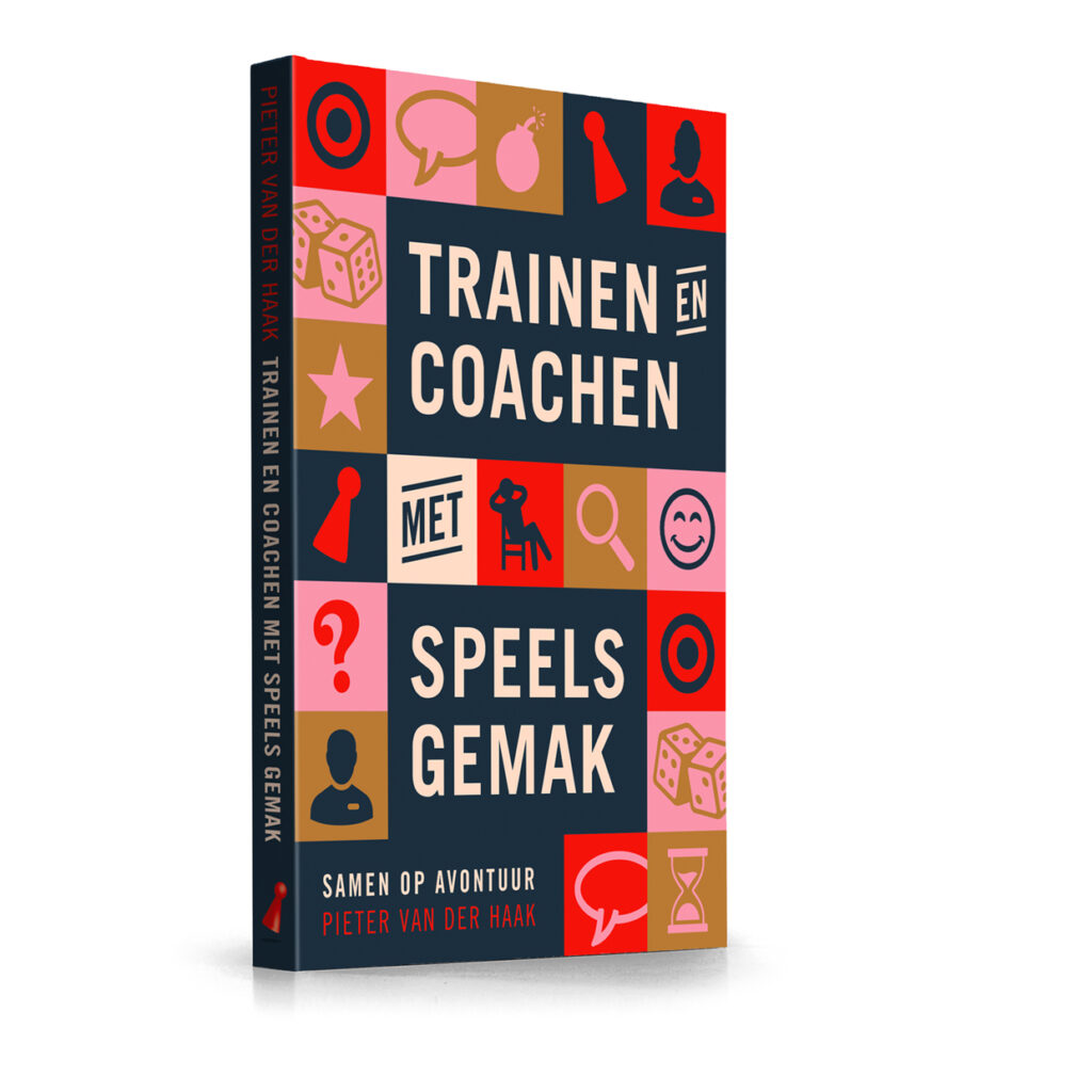 Afbeelding van het boek Trainen en Coachen met speels gemak, geschreven door Pieter van der Haak